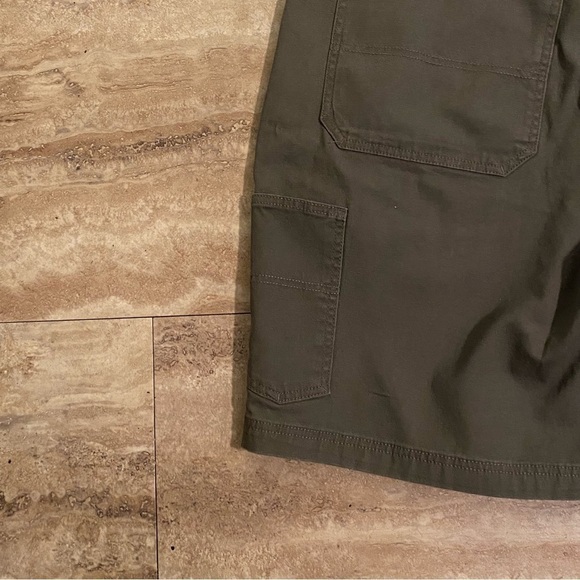 Wolverine Carpenter Shorts Mens 40 Olive Green Casual Bermuda Workwear - Picture 9 of 12